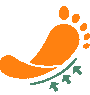 Arch compression icon showing foot support, improves stability and comfort in performance and athletic socks