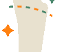 Illustration of seamless toe design for reduced friction and irritation