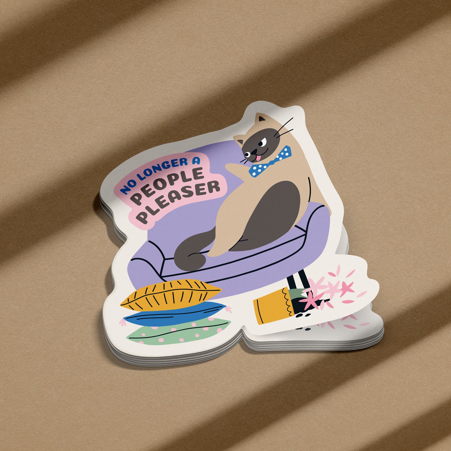 ★CATS★さま専用です No Longer a People Pleaser Cat - Waterproof Vinyl Sticker – Ohana
