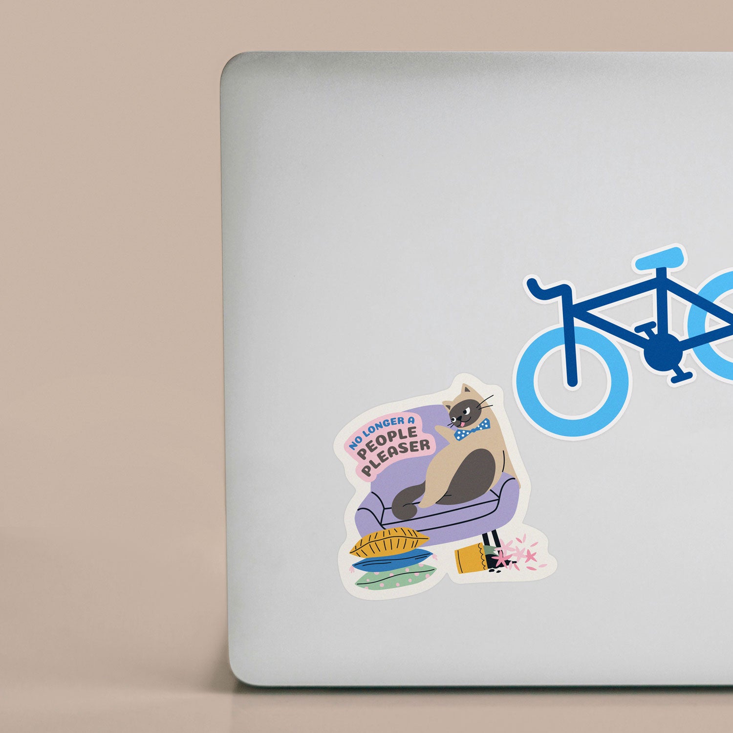 No Longer a People Pleaser Cat - Waterproof Vinyl Sticker – Ohana