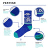 Medium Cushion Hiking Performance Socks（History Isle Design)